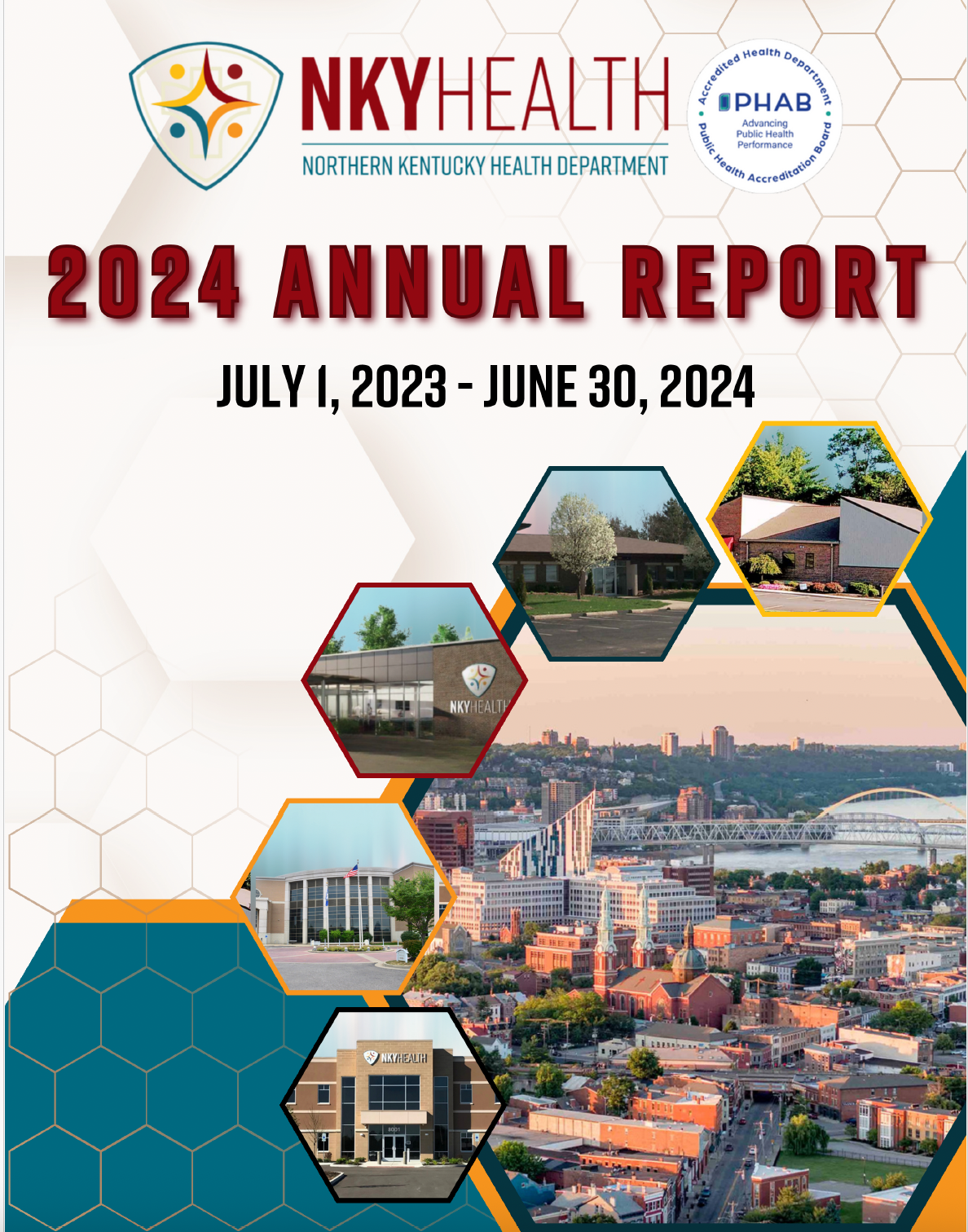 Photo of cover of 2024 NKY Health Annual Report